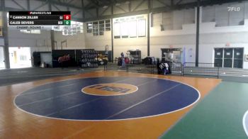 76-85 lbs Champ. Round 1 - Cannon Ziller, Oregon JHS vs Caleb Bevers, Normal Community HS