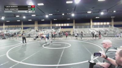 157 lbs Final - Jack Burdick, Champions WC vs Karl Ledbetter, Charger WC