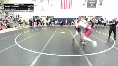 225 lbs Champ. Round 1 - Bohde Zachmeier, ND vs Storm DCamp, MN