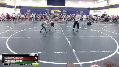 61 lbs Quarterfinal - Christian Masters, Summerville Takedown Club vs Paxton Holcombe, Carolina Reapers