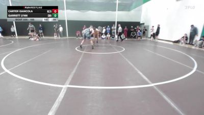 165 lbs Cons. Round 1 - Carter Giancola, Next Level Training Academy vs Garrett Lynn, Shelton Wrestling Academy