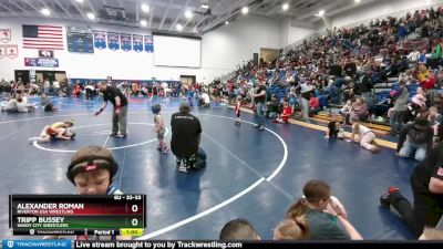 33-33 lbs Round 3 - Alexander Roman, Riverton USA Wrestling vs Tripp Bussey, Windy City Wrestlers