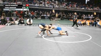6A 140 lbs Semifinal - Marli Denmark, Northwest Nelson vs Adalyn Robinson, Allen