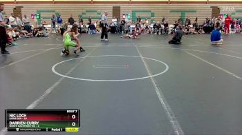 88 lbs Round 3 (6 Team) - Nic Loch, Lions Den vs Darrien Curry, North Baltimore WC