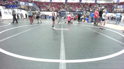 55 lbs Consolation - Rebel Leach, Marlow Outlaws vs Emmett Alvarado, Comanche Takedown Club