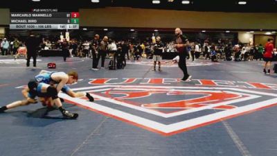 106 lbs Round Of 128 - Marcarlo Mannello, NY vs Michael Bird, IL