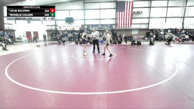 170 lbs Quarterfinal - Rickelle Collins, Carbon vs Lillie Balosso, Juab