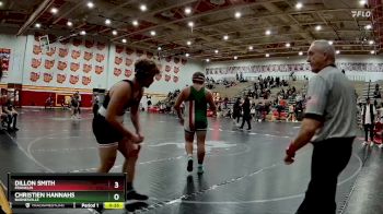 215 lbs Cons. Round 2 - Christien Hannahs, Barnesville vs Dillon Smith, Franklin