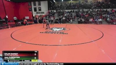 126 lbs Cons. Round 2 - Max Duberstein, Palatine (FREMD) vs Dylan Ramsey, Crystal Lake (CENTRAL)