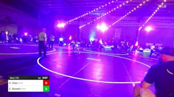 74 lbs Rr Rnd 1 - Krush Dias, Shootbox vs Easton Bowen, Standfast