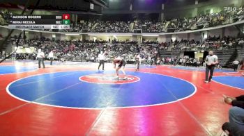 150-6A 3rd Place Match - Mihai Necula, Walton vs Jackson Rogers, Brookwood