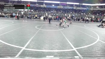 70 lbs Quarterfinal - Conner Self, King Select Wr Ac vs Easton Swaim, East Kansas Eagles