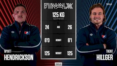 125 kg Champ. Round 1 - Wyatt Hendrickson, Cowboy RTC/U.S. Air Force WCAP vs Trent Hillger, Gopher WC/TMWC