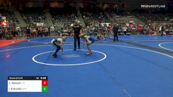 80 lbs Consolation - Zander Nielsen, Legends Of Gold vs Izaak Kukulski, Bay County RoadRunners