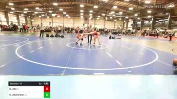 144 lbs Round Of 16 - Genevieve An, GA vs Kaylee Anderson, VA