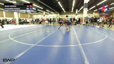150 lbs Consi Of 32 #2 - Grant Roemer, JJ Pearce High School Wrestling vs Alexander Franco, Iron Sharpens Iron Wrestling Club