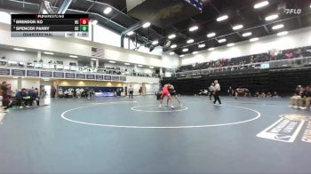 149 lbs Quarterfinal - Brendon Ko, Bakersfield College vs Spencer Parry, Cerritos College