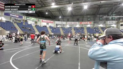 157 lbs Round Of 16 - Keeghan Clouse, Nebraska Titans vs Miguel Contreras, No Team