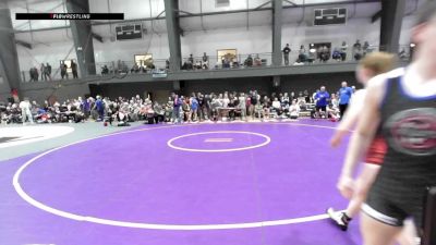 Junior Girls FS - 115 lbs Champ. Round 2 - Hailey Richmond, WA vs Libby Roberts, WA