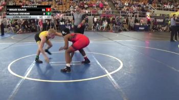 152 lbs Cons. Round 2 - Nikari Isaacs, Unattached vs Hayden Stevens, Jv Warriors
