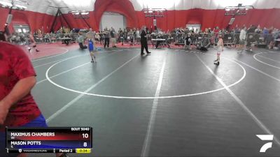 63 lbs Cons. Round 2 - Theodore Moyer, IL vs Keegan Cumbee, IL