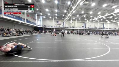 157 lbs Consi Of 32 #2 - Nathan Higley, Bellarmine vs Jesse VanOrden, Air Force Academy