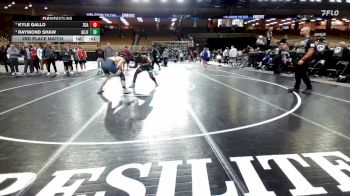 190 lbs 3rd Place Match - Kyle Gallo, Zephyrhills Christian vs Raymond Shaw, George Jenkins