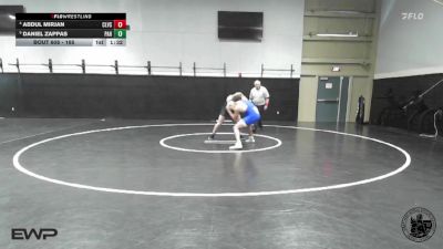 165 lbs Quarterfinal - Daniel Zappas, Palo Alto Hs vs Abdul Mirjan, Clovis