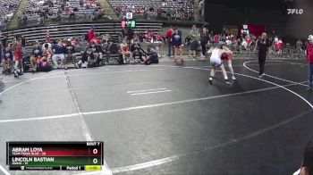 95 lbs Semis & 1st Wrestleback (8 Team) - Abram Loya, Team Texas Blue vs Lincoln Bastian, Idaho