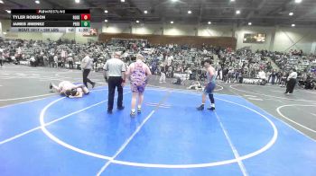 190 lbs Round Of 16 - Tyler Robison, Roseburg Mat Club vs James Jimenez, Predators WC