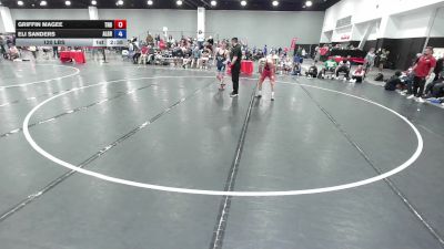 120 lbs Griffin Magee, Team North Dakota vs Eli Sanders, Team Alabama