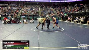 2A 285 lbs Cons. Round 1 - Noel Jennings, Southeast Alamance vs Jorge Modina, Ayden - Grifton