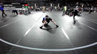 70 lbs Round Of 16 - Harry Etter, Red Nose vs Maxwell Wright, Unattached