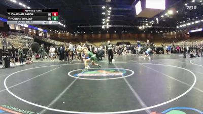 132 lbs Champ. Round 1 - Robert Twilley, Flagler Palm Coast vs Jonathan Eaton, Nolensville High School