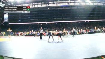 D3-132 lbs Cons. Semi - Max Krukowski, Whitehall vs Vincent Stamm, Lake Odessa Lakewood