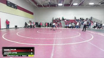 190 lbs Champ. Round 2 - Antonio Lottie, SECKMAN vs Doone Taylor, WINNETONKA