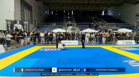 Domizia Platania vs Francesca Panarelli 2026 UIJJ ITALIAN BJJ OPEN