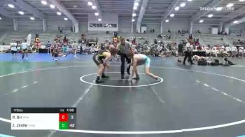 170 lbs Prelims - Riley Orr, Scanlan Wrestling Academy vs Zak Zindle, Team Thunder