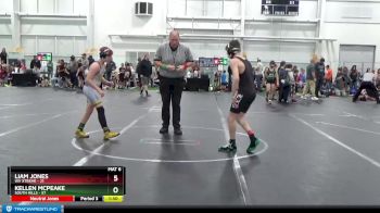 130 lbs Round 6 (8 Team) - Liam Jones, WV Xtreme vs Kellen McPeake, South Hills
