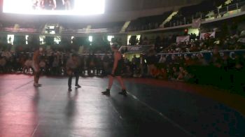 7A 215 lbs 1st Place Match - Xerxes Ellison, Smiths Station Hs vs Wyatt Carroll, Thompson HS