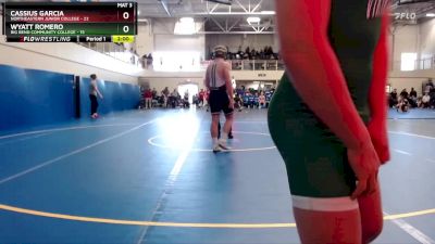 184 lbs Round 1 (6 Team) - Dax Wood, Big Bend Community College vs Mason Eddy, Northeastern Junior College