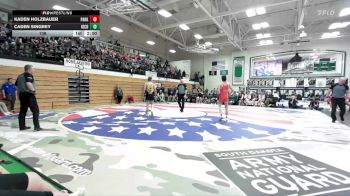 138 lbs Placement Matches (8 Team) - Kaden Holzbauer, Parkston vs Caden Singrey, Kingsbury County