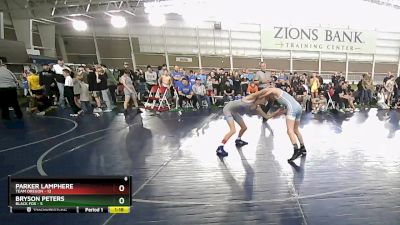 106 lbs Round 3 (4 Team) - Bryson Peters, Black Fox vs Parker Lamphere, Team Oregon