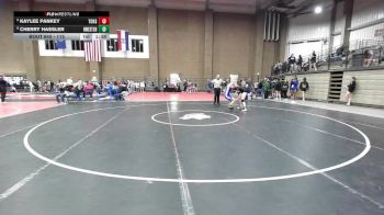 115 lbs Champ. Round 3 - Kaylee Pankey, Tonganoxie vs Cherry Hassler, Northwest