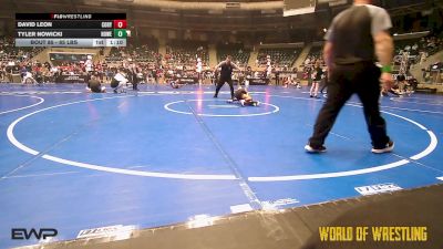 85 lbs 3rd Place - David Leon, Cory Clark Wrestling vs Tyler Nowicki, Howe Wrestling School