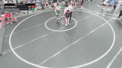 157 lbs Champ. Round 2 - Ryan Romero, Reign Wrestling Club vs Roman Antillon, Unattached