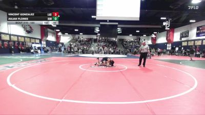 150 lbs Cons. Round 1 - Julian Flores, Rowland vs Vincent Gonzalez, La Serna
