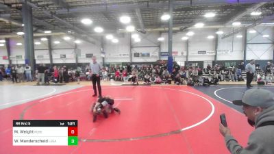 66 lbs Rr Rnd 5 - Mason Weight, Roseburg Mat Club vs Waylon Manderscheid, Legacy Elite