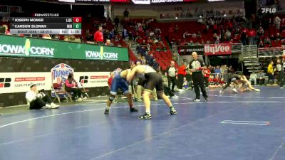 3A-215 lbs Cons. Round 5 - Joseph Monge, Lewis Central vs Carson Slorah, Indianola