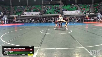 6A 120 lbs Quarterfinal - Zachary Carter Womack, Gadsden City vs Lakin Poff, Athens